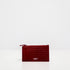 Portacarte con cerniera DOTTI<br>Alligatore Rosso